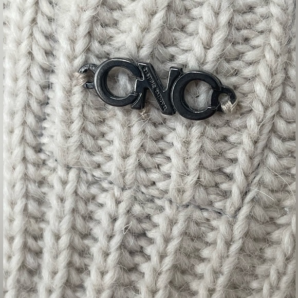 C’N’C Wool Knitted and Fur Vest - Picture 4 of 8